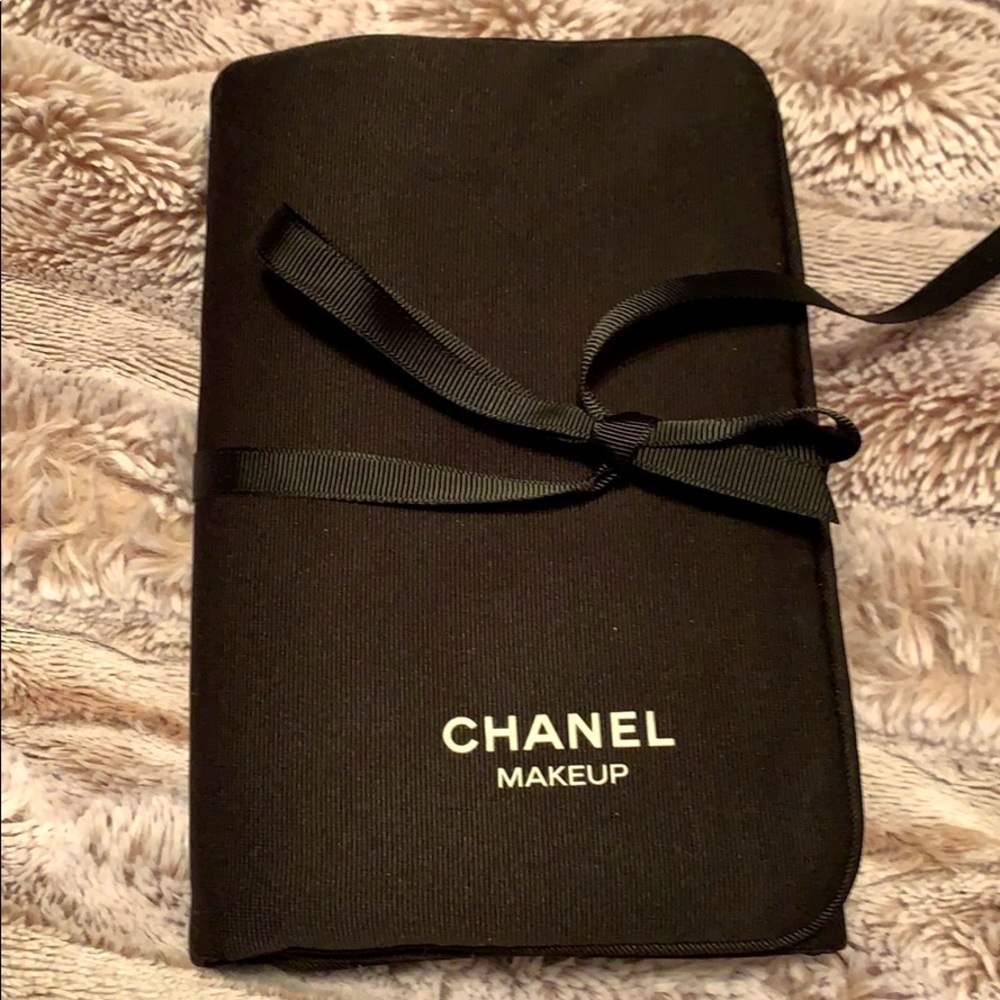 CHANEL Black Makeup Pouch
